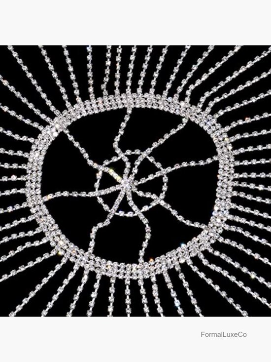 Flapper Crystal Head Chain Hair Accessory Rhinestone Cap Headpiece Wedding main image 7